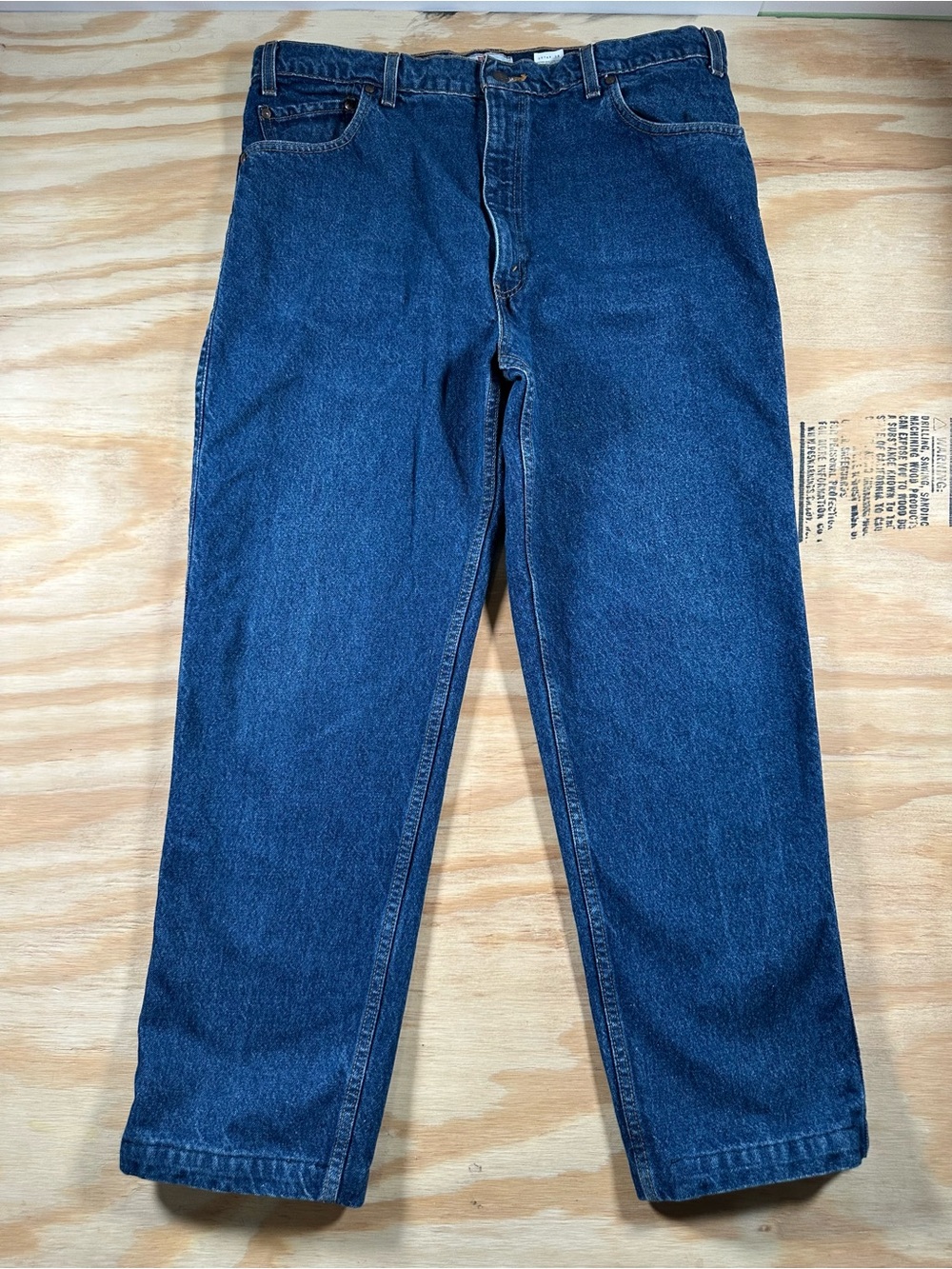 Vintage 90s Levi Strauss Signature 540 Relaxed Fit Jeans W40 L32 USA Assembled